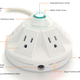 Illustration for article titled Powramid Power Strip Lifts, Separates Your AC Adapters